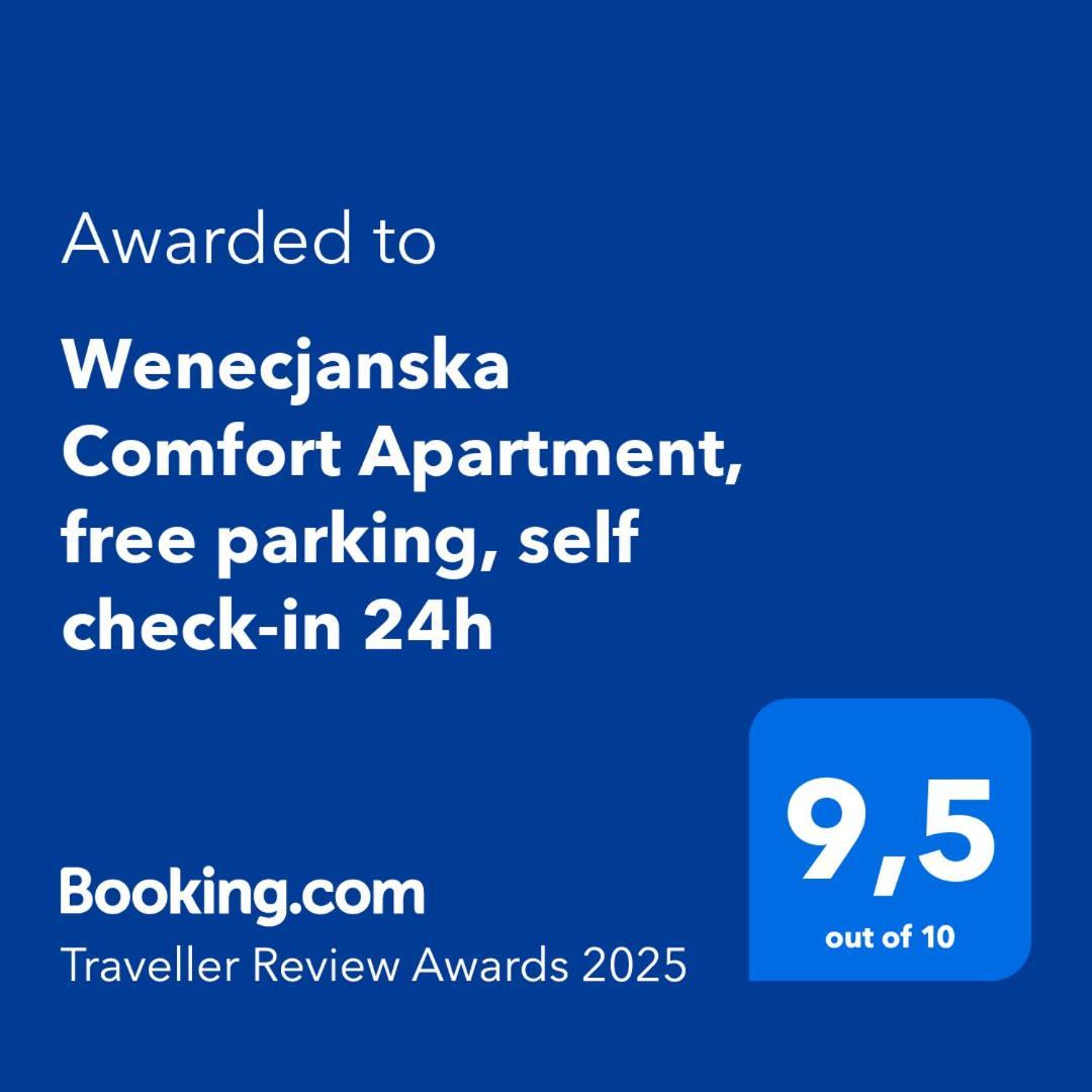 Wenecjanska Comfort Apartment, Free Parking, Self Check-In 24H 波兹南 外观 照片